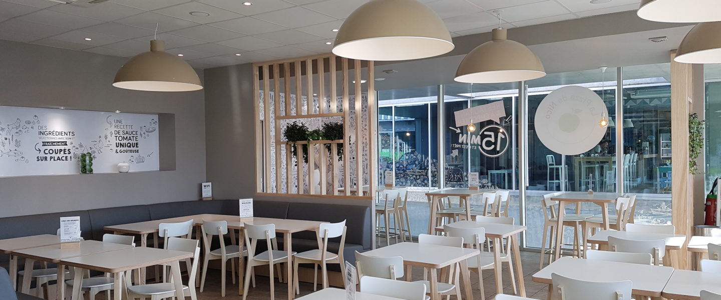pizzeria saint herblain salle