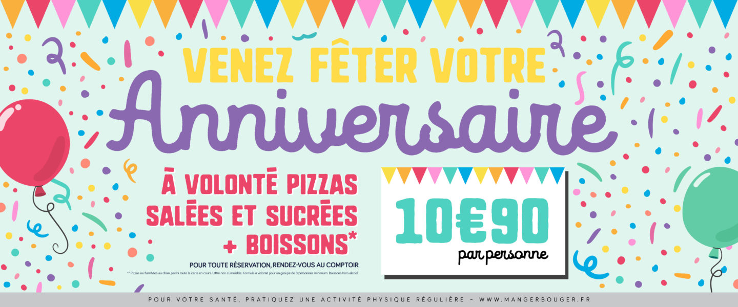 slider offre anniv la pizza de nico