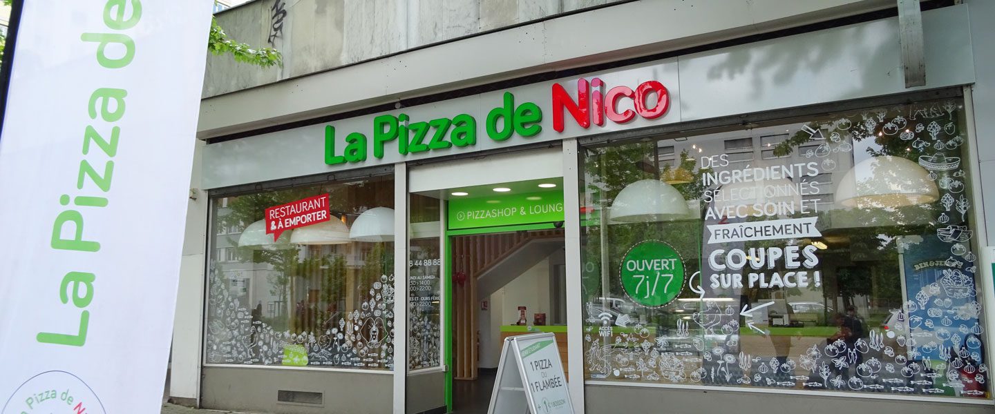 pizzeria strasbourg esplanade - La Pizza de nico exterieur