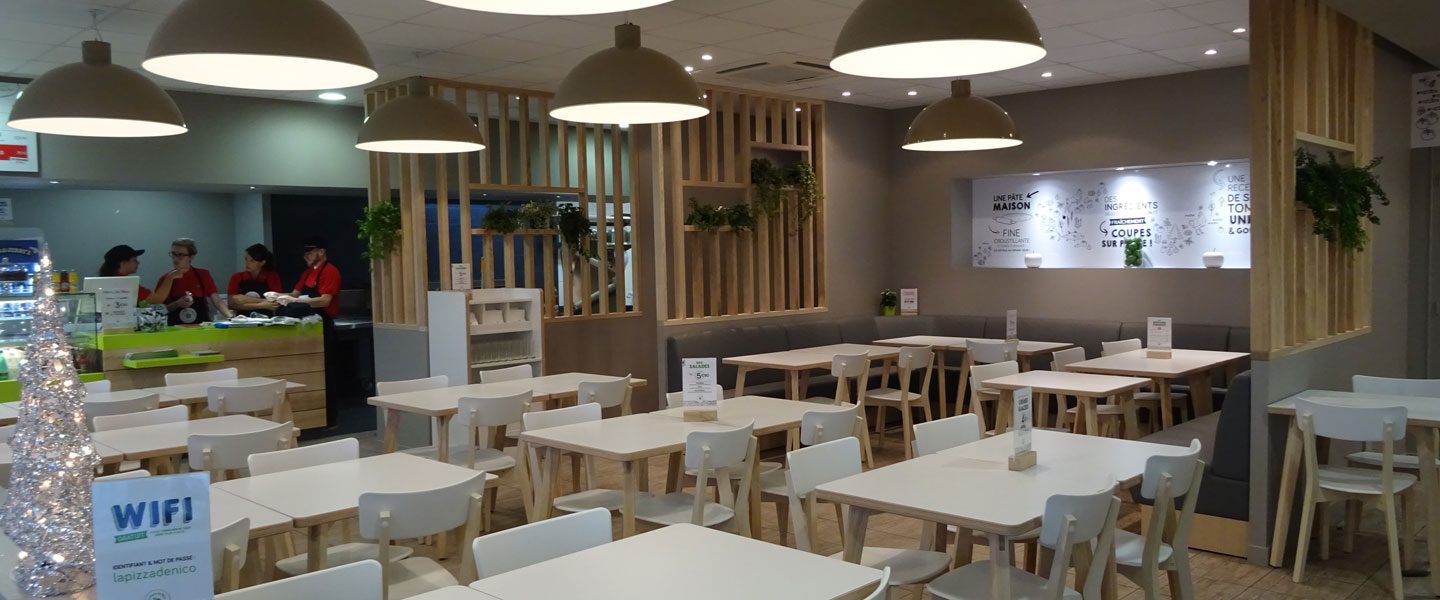 pizzeria saint herblain intérieur