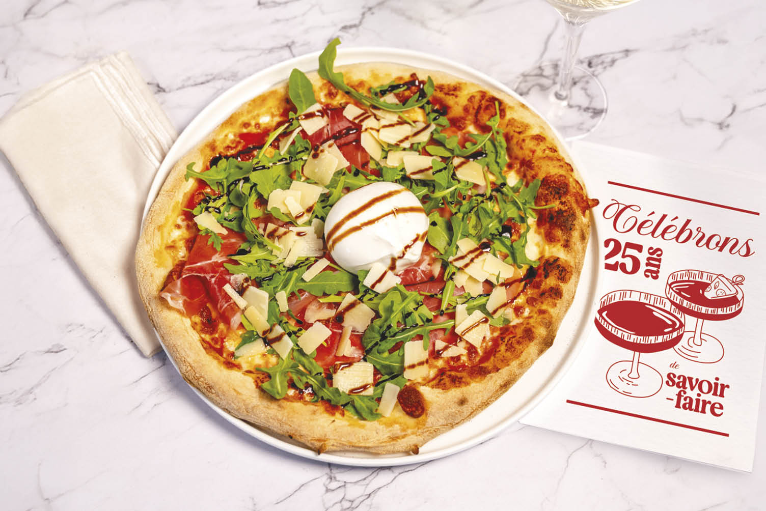 Bellissima : la création unique des 25 ans de La Pizza de Nico